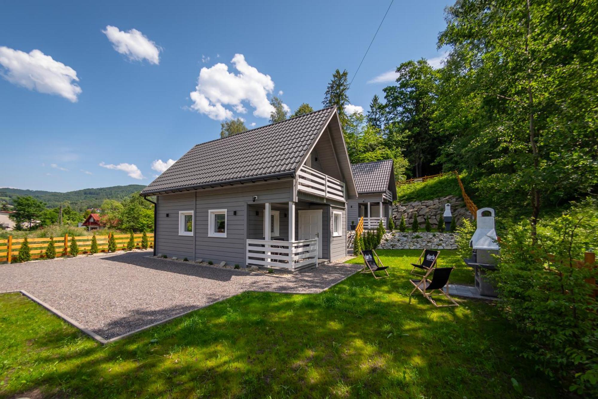 Domki U Sosny - Nowoczesne Domki Na Wylacznosc, Spokojna Okolica Blisko Lasu I Szlaku, 1,2 Km Od Centrum Brennej Brenna Bagian luar foto